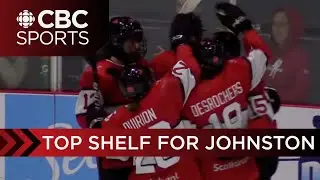 Rebecca Johnston snipes top corner on breakaway goal in Team Scotiabank Dream Gap win | CBC Sports