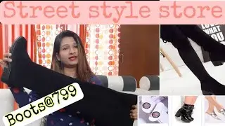 Street style store boots @799|| Honest review ||SSS Long boot|| Thigh high boot review ||