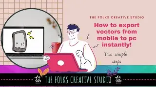 Easy way to export vectors into photoshop || Adobe Capture-4 || The Folks Creative Studio Pakistan