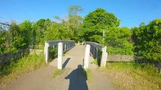 Sunny Bike Ride - The Marblehead Rail Trail to Salem Bike Path 4k 60fps.