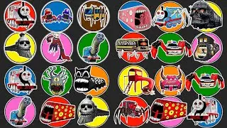 MONSTER VS Kereta Timothy, Mack Spider Eater, Bus Eater, Kereta Hantu, Gangle, Thomas Lipan