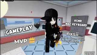 HALLOWEEN GAMEPLAY + MAC KEYBOARD ASMR | MURDER VS SHERIFF 2