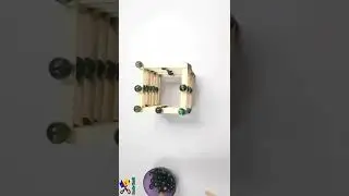 Glass Marble Craft Idea #craft #ytshorts #reuse