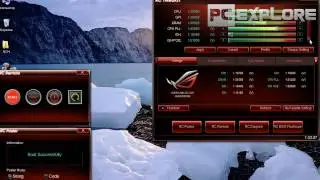 ASUS ROG Connect overclocking feature review on Rampage 3 Extreme (russian)