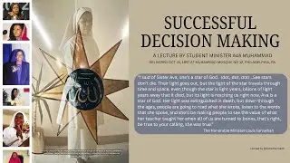 Successful Decision Making by Min. Ava Muhammad