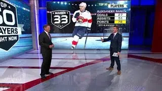 Top 50 Players:  Aleksander Barkov  comes in at No. 33 on the list   Sep 9,  2018