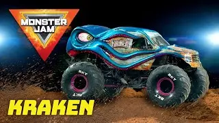 Kraken Monster Truck Escapes The Ocean! / Most Epic Monster Jam Trucks / Episode 7