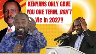 RUTO IN TROUBLE: Hon.Wambua tells him to thank Kenyans and Apologize, then go home. Supports Kalonzo