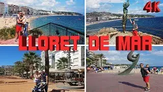 LLORET DE MAR - SPAIN 4K 2018 ATTRACTIONS THINGS TO DO / SEE