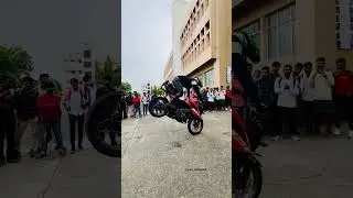NS 125 STUNT SHOW 😱😱 ||Ns 125 ❤️ ||NS LOVER STATUS 🤩
