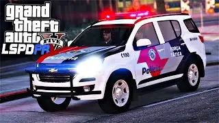 ASSALTO A RESIDENCIA, GUARNIÇÃO É AGREDIDA POR BANDIDOS - GTA V Rotina Policial -  PMESP