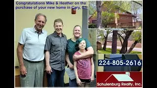 Mike & Heather Final Walk-through, Closing Today. Thankful for 'client's' who become Friends!