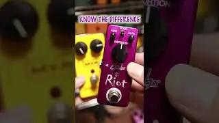 Suhr RiotとMXR DISTORTION＋の違い🎸#suhrguitars #riot #mxrpedals #stratocaster #distortion #guitarpedals