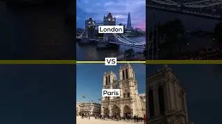 London vs Paris | Size and Population