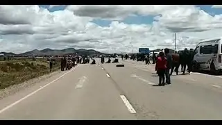 Jornada de bloqueos en el país