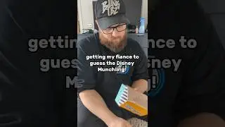 Disney Munchlings Unboxing: can my fiance guess correctly? #shorts #mysterybox