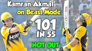 Kamran Akmal on Beast Mode | Brilliant Century | 101 in 55 Bolls | PSL 5 | Sports Central|MB2
