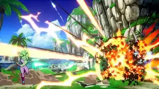 Corner to Corner Combo with Kefla and SSJ Blue Vegeta in DBFZ