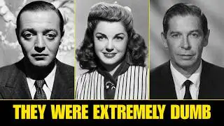 Golden Age Hollywood Celebrities Who Were Actually IDIOTS by Nature