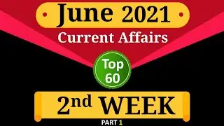 Next Dose (8 to 14) June Current Affairs 2021 Next Exam Weekly Current Affairs | Current GK revision