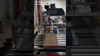 luxury bag shopping carry bag making machine with thicker paper board