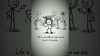 Life Is Hard When You&rsquo;re True to Everyone | Deep Reality of Kindness & Honesty #shorts