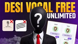 Desi Vocal Ai Free Use || Desi Voical Free unlimited voice ganret || Free 🥳