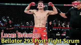 Lucas Brennan Admits He Needs to Work on His Brand on Social Media | Bellator 293
