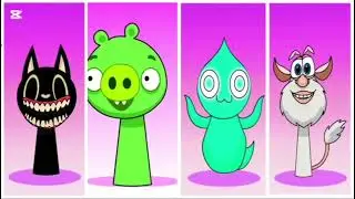 Sprunki incedibox Please write in the comments which of these characters you like the most