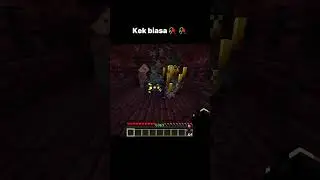 Biasalah kalo udah ngomong kayak gitu pasti gitu🥀🥀 #minecraft #shorts