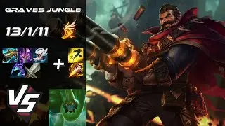 JUNGLE Graves vs Zac - NA Challenger Patch 14.9