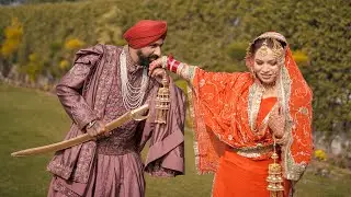 Live II Jaskaran Singh Weds Maninder Kaur II Wedding Day  video By. Gill Farmer Studio