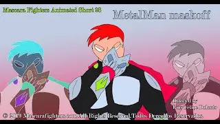 Mascara Fighters short 28 Metalman maskoff