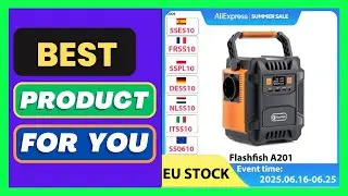 Flashfish A201 200W Portable Power Station on Aliexpress!164
