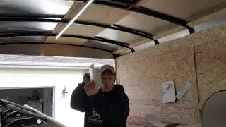 bending aluminum trim coil on a metal brake.