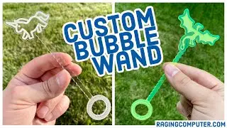 Custom Bubble Wand with Glowforge Premium (Tutorial / Free Download)