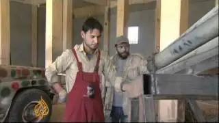 A look at Libyan rebels' workshop