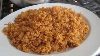 How to Cook Red Coarse Burghul With Vermicelli