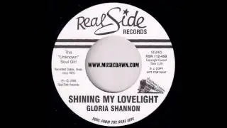 Gloria Shannon - Shining My Lovelight [Real Side] Previously Unreleased Northern Soul 45