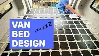 Ford Transit Van Build | Building Our Bed System for the Best Night's Sleep | Froli Bed System
