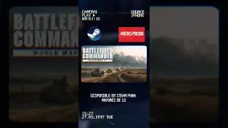 🧠 PIENSA COMO GENERAL en BATTLEFIELD COMMANDER WWII 💣#WWII #RealTimeTactics #Strategy