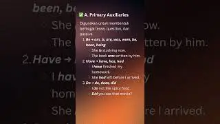 Auxiliary #englishgrammar #toeflstructure #toeflgrammar #toeflpreparation #englishgrammartips