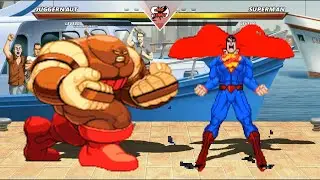JUGGERNAUT vs SUPERMAN - High Level Awesome Fight!