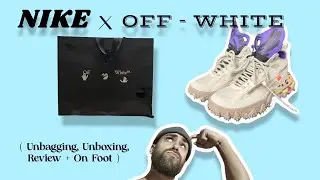 NIKE x OFF-WHITE Terra Forma WITH in store OFF-WHITE Bag !! (Unbagging, Unboxing, Review + On Foot)