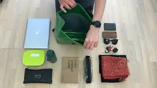Sustainable backpack made from ECO-friendly materials