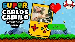 Carlos Camilo - S&uacute;per Mario World Yoshis Theme #piano #jazz #music #marioremix  #supermarioworld