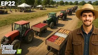 SELLING EVRYTHING TO COLLECT 1000000 $ | 0 TO 100 MILLION | EP22 | FARMING SIMULATOR 25 @TrazyL01