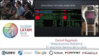 Telepresencia Rob&oacute;tica: El atacante dentro de tu casa - Daniel Regalado
