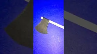 How to make Axe 🪓/easy paper craft ideas/simpleMachines/#viralshort #Axe #shorts