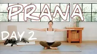 Prana Yoga Day 2 | 23 Minute Mental Health Yoga for Energy, Spine & Stress Relief